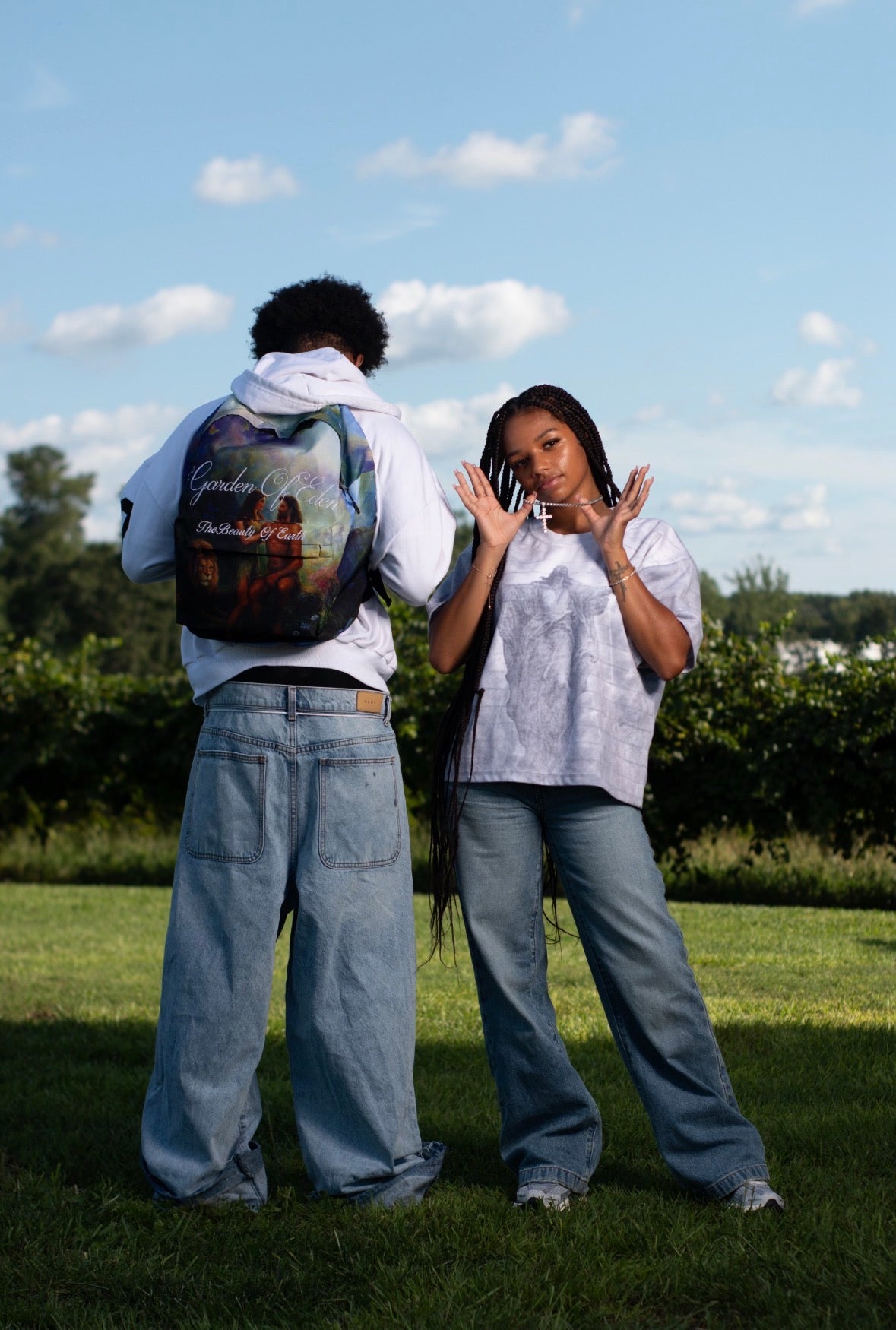 Eden bookbag & notebook shirt BUNDLE